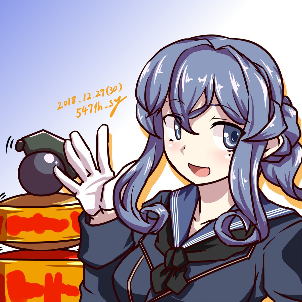 ゴトランド(艦これ) 「あとゴトランドさんも過去絵再掲で描いた気に(以下略 」|547th_syのイラスト