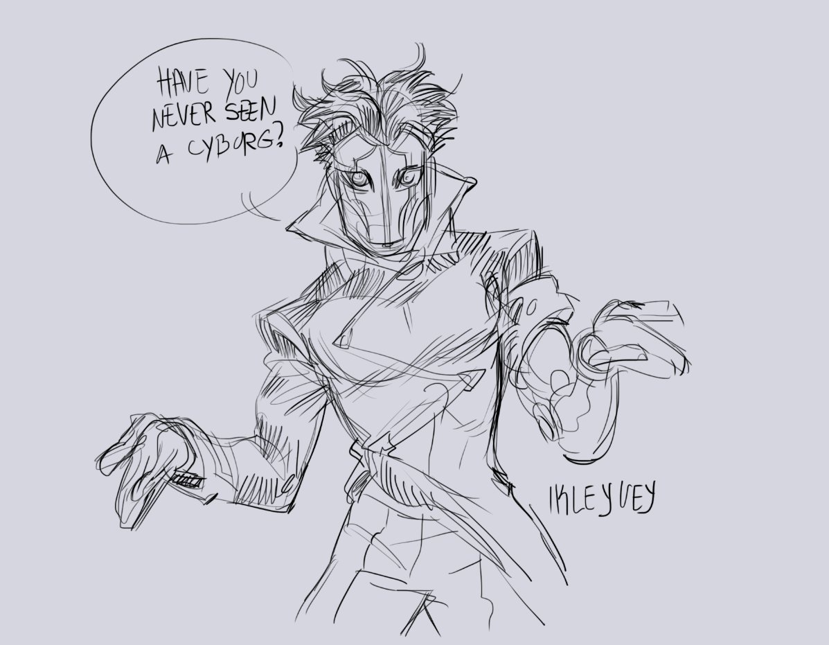 And just another character sketch 