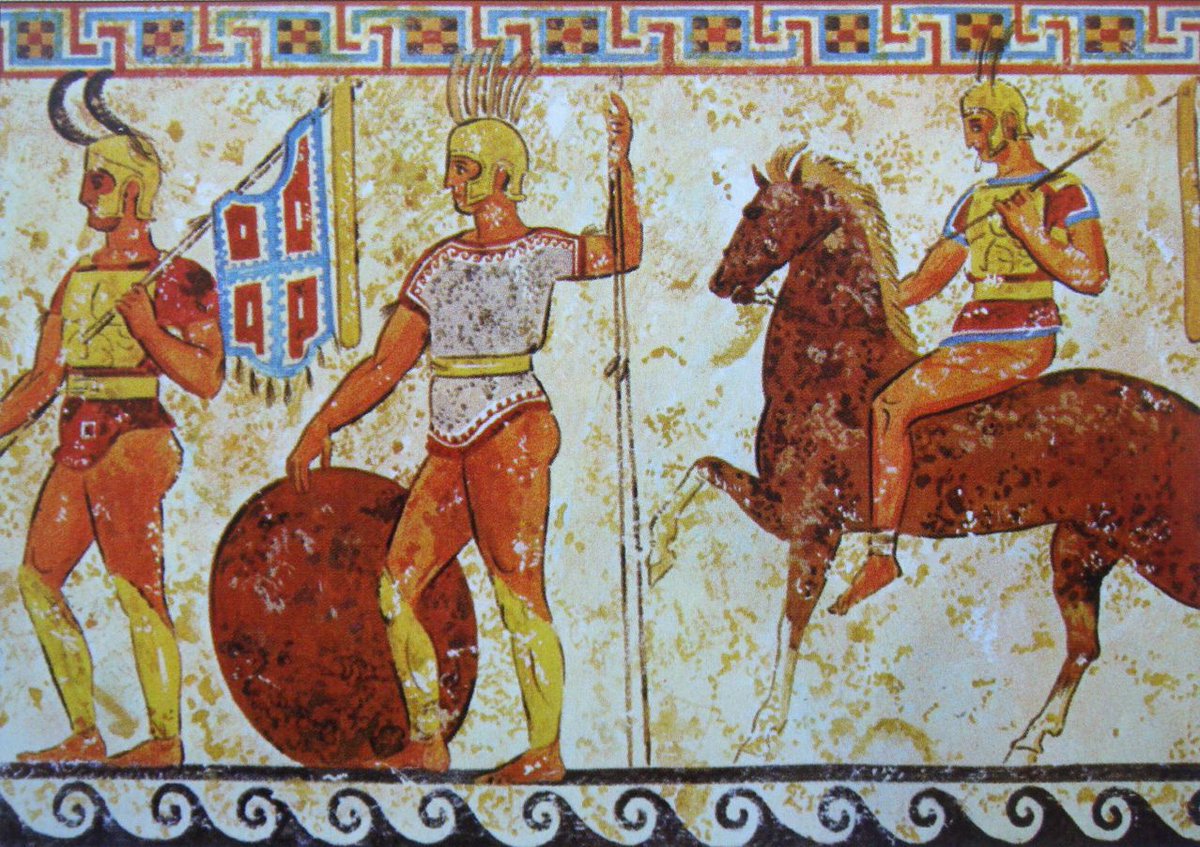 The reddish brown colour typically given for men was the colour used in all ancient art across the Mediterranean Greeks used it, Italians used it, syrians used it, and so did Egyptians.  https://twitter.com/ZoulSudan/status/1366187850576793601