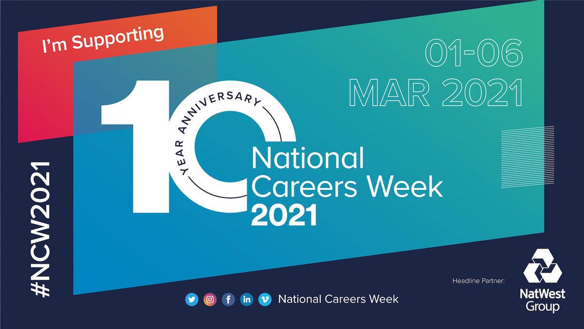 This week is National Careers Week and we will be sharing some inspiring content to provide you with the information you need to make the right choices. Explore our careers software, book a virtual session with our friendly team and find out more: ekcgroup.ac.uk/canterbury-col… #NCW2021