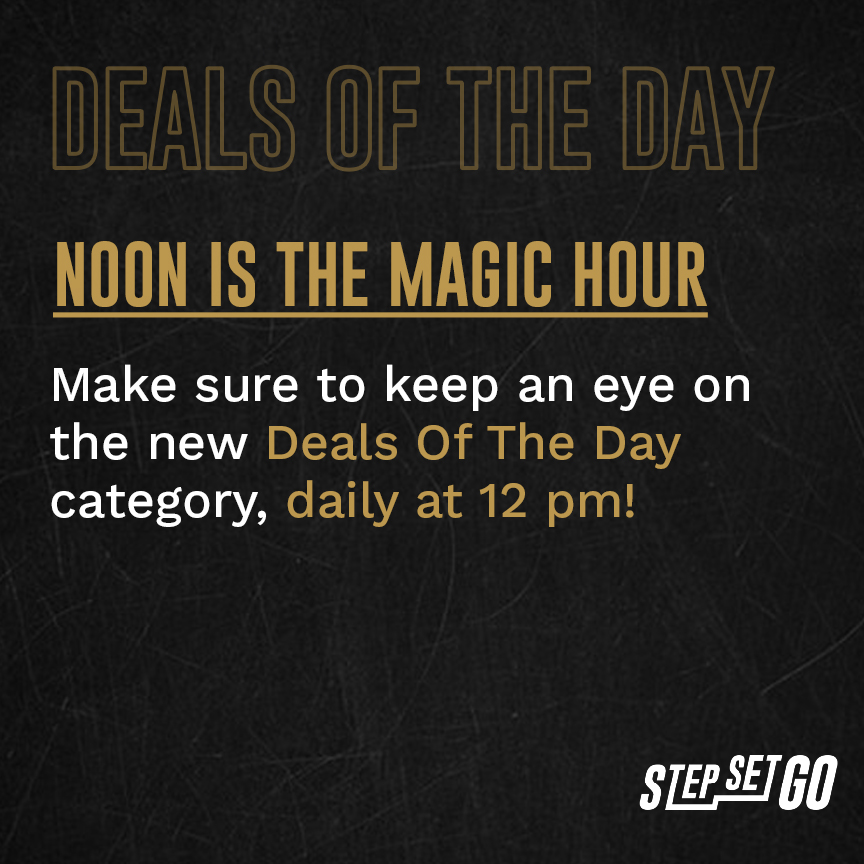 StepSetGo's tweet photo. Get ready to be surprised every day with free rewards and fabulous offers! Head over to the brand new Bazaar before you miss out on today's Deals Of The Day!
.
.
.
#SurpriseMe #StepSetGo #SSGCoins #StepsTracker #SSG #Achievement #Health #HealthyLife #HealthyLiving #Fitness #Walk https://t.co/tp2UVa6ANm