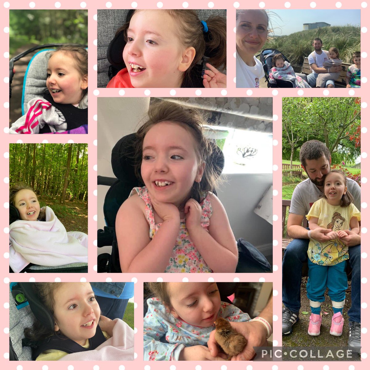 lizrich21's tweet photo. A big happy 9th birthday to our precious wee sweetheart Nicole @njrchfoundation 💕 the bravest girl whose smile lights up our world 🎂 🎈 🎉 💝 🌸 💕
Love you to the moon & back Coley Woley 😘😘😘 #happybirthday #lovedbeyondwords #battendisease #cln2 #brineura #smile #ourgirl https://t.co/excUpfVkHP