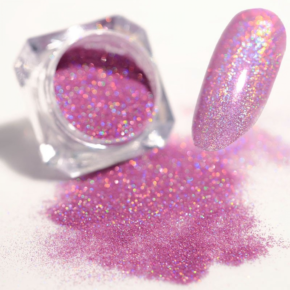Holographic Laser Nail Glitter Powder #hairfashion #model mybeautyden.vip/holographic-la…