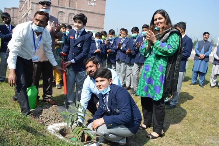 Chand Bagh School (Day Girls), hosted Annual plantation activity , in accordance with the “Clean Green Pakistan” vision of the Prime Minister of Pakistan. The students enthusiastically participated  in the activity
#CleanGreenPakistan
#ChandBaghSchool(DG)
#PlantationActivity