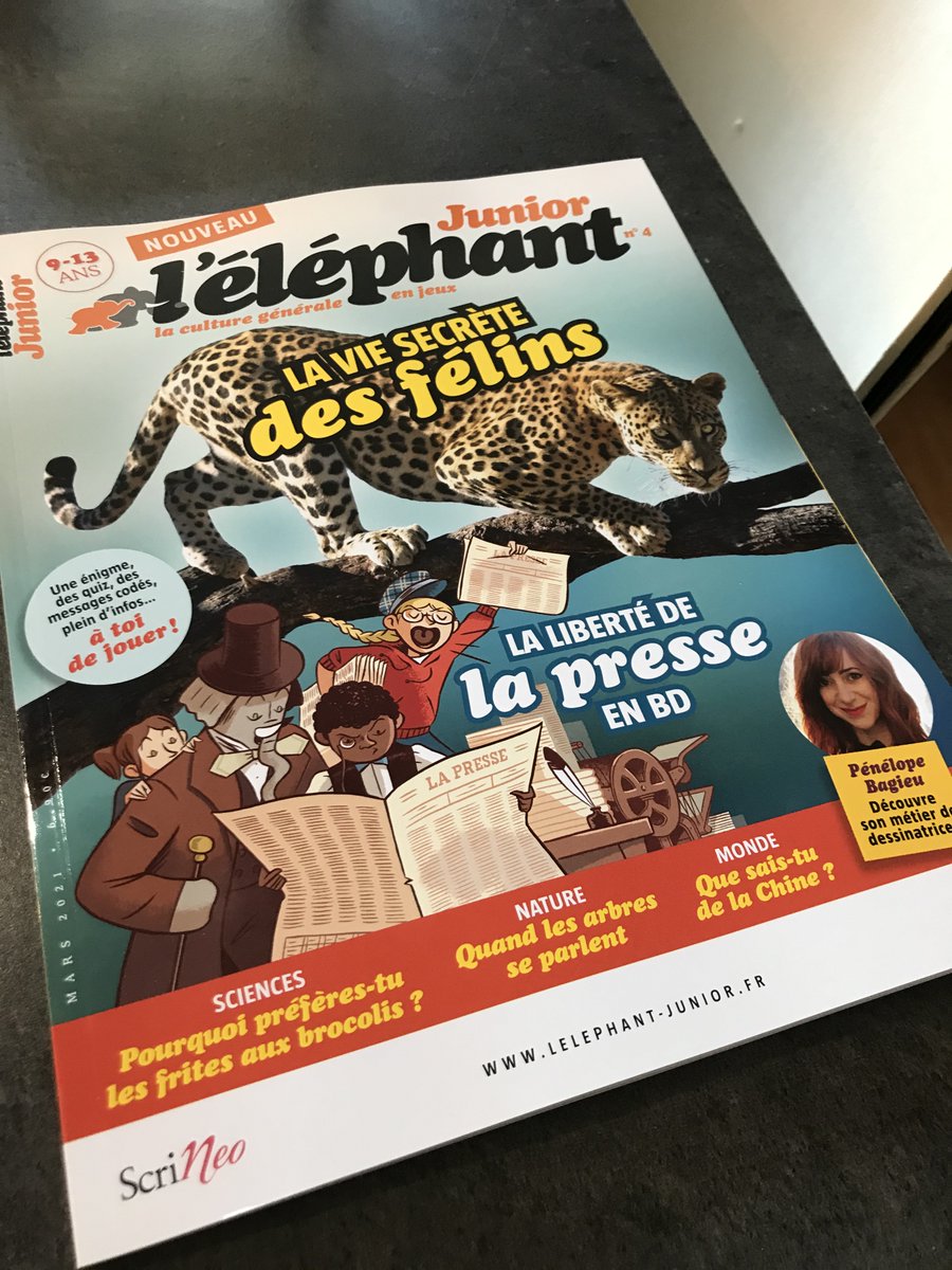 Notre accès à la culture est restreint mais nous avons la solution pour vous (et vos enfants) ! Le nouveau numéro de la revue <a href="/lelephantjunior/">Pr. Philéas</a> est disponible ! Au programme, jeux, énigmes et une grande BD sur la liberté de la presse ! #ercom #culture #elephantjunior #enigme #jeux