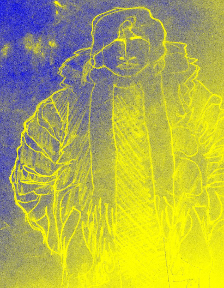 FatherCrow's tweet image. Occasional fathercrow Image no. 67: treatment from another quick life sketch  

#drawing #art #artistsontwitter #artontwitter #illustrationart