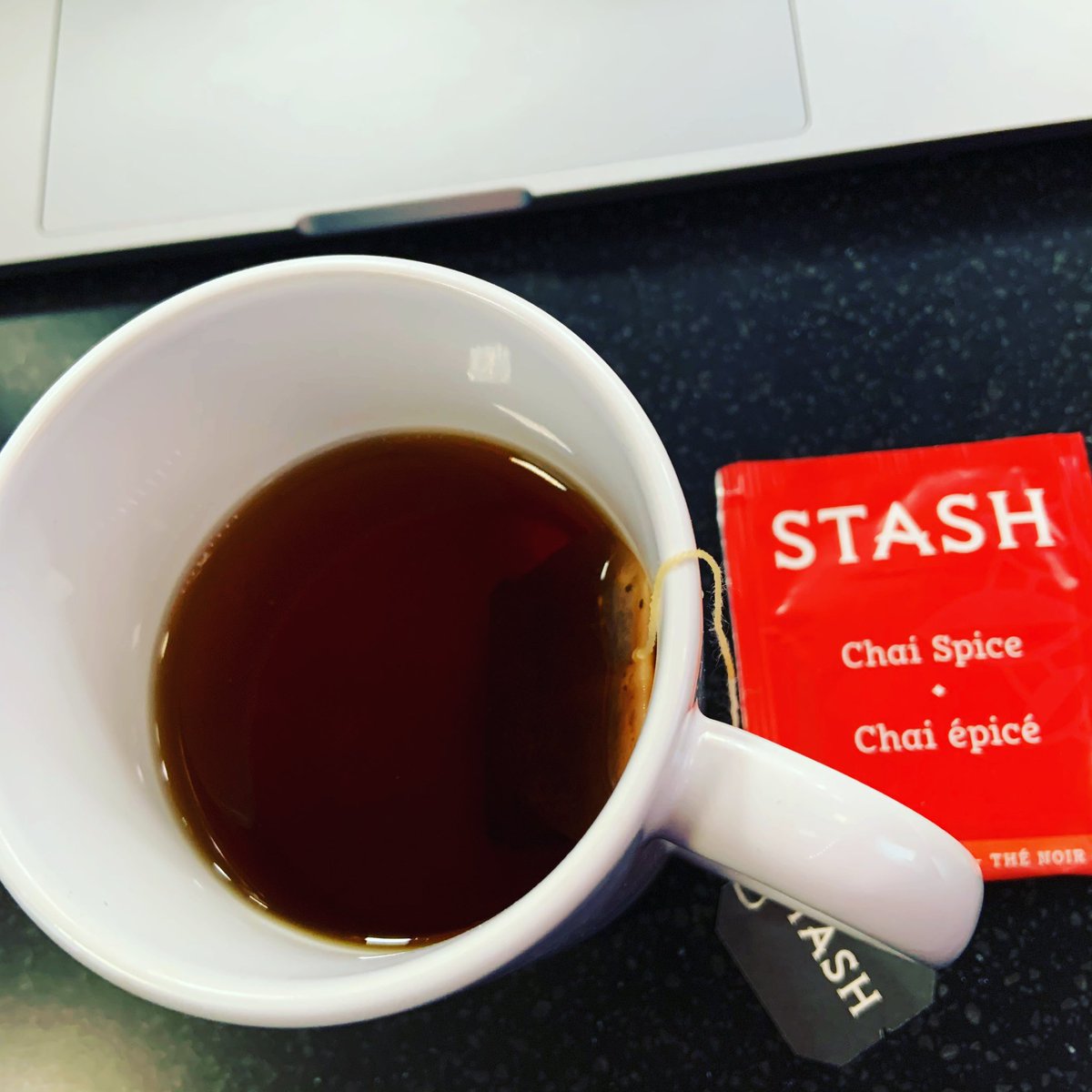 SteveAndKyle's tweet photo. Thank you, @stashtea, for helping me start my morning off right. Sore throat no more! #teamtea #teateam #itsteaoclocksomewhere #saynotocoffee #breakfastbeverage https://t.co/gylwnwW8po