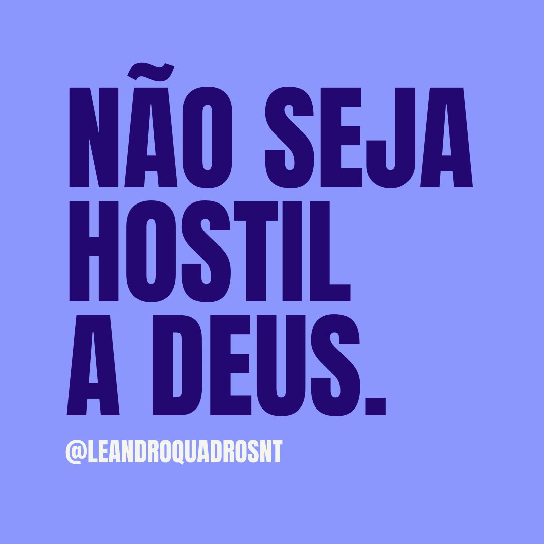 _leandroquadros's tweet photo. A rejeição à #mensagem de Deus, ou mesmo a rejeição ao #mensageiro utilizado por Deus para enviar Sua mensagem, “é uma indicação de #hostilidade com relação ao próprio #Deus” (Richard O. Lawrence). https://t.co/mEBCNoBuQV