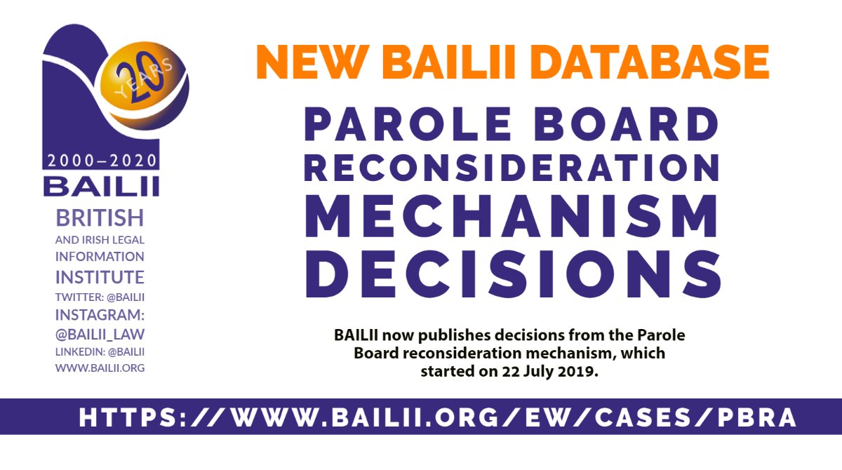 bailii recent decisions