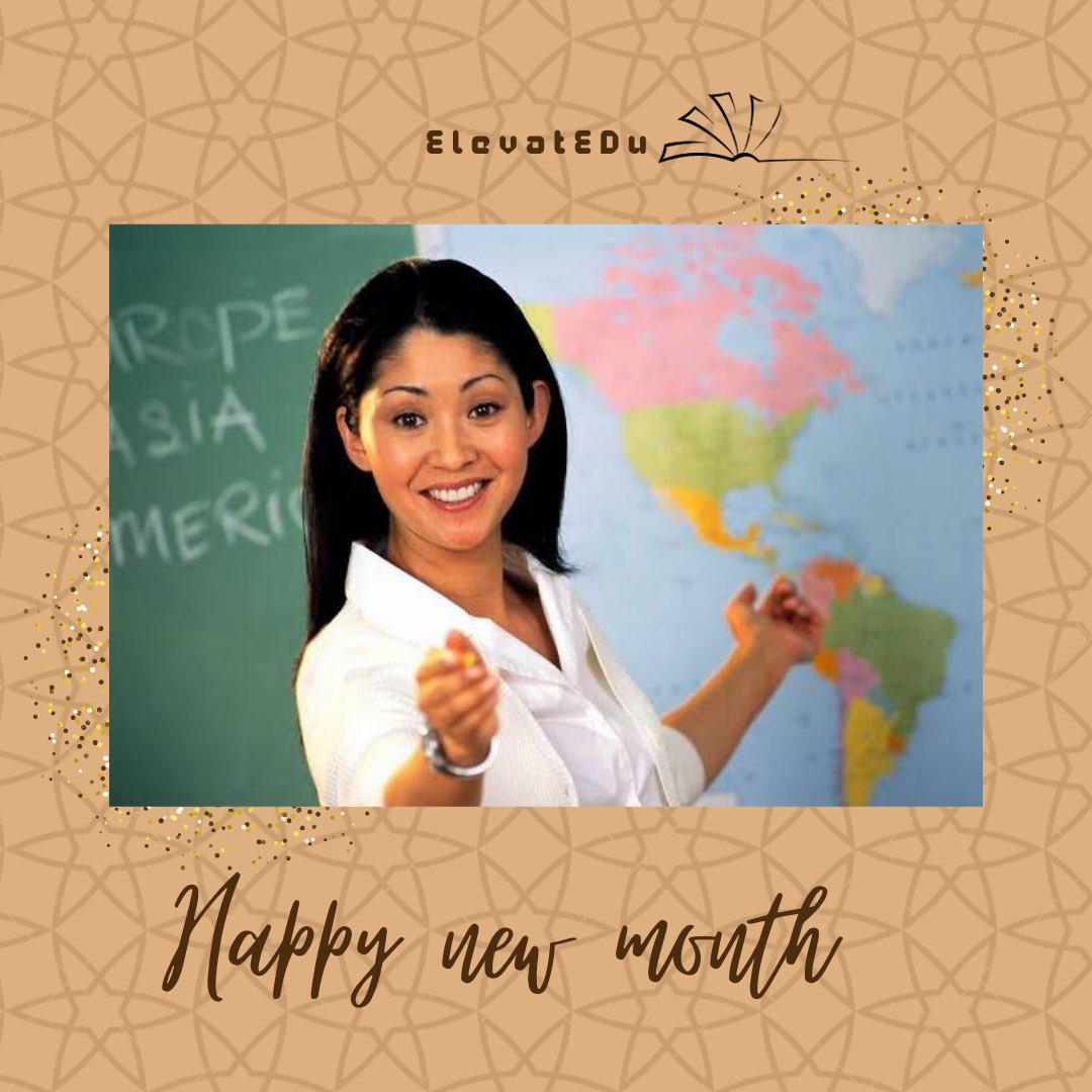TheElevatEDu_'s tweet photo. Happy new month!
Make every day count?
#elevatedu📖 https://t.co/LTKBBKwXRy