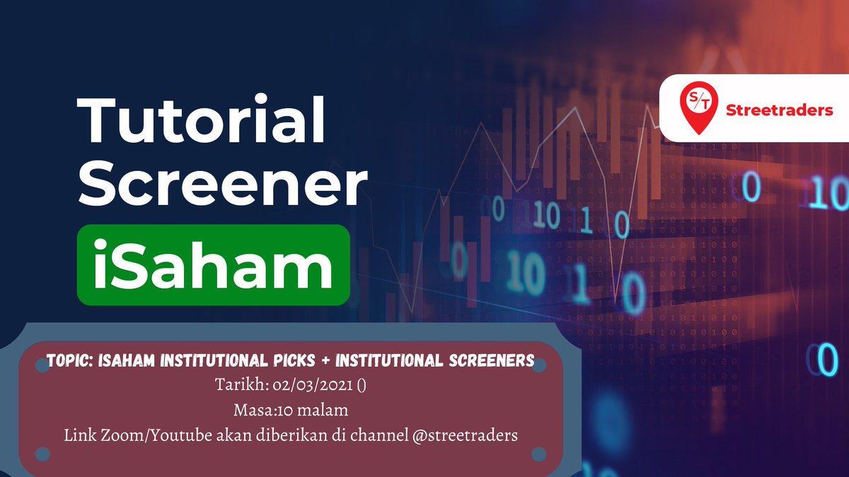 AmerAhmat94's tweet photo. #3 Siri Tutorial Screener iSaham: iSaham Insti Picks + Insti Screeners

Mcm mana nk tahu jerung/insti Msia tgh pegang kaunter apa?
Dan apa saham2 yang mnarik drpd byk2 kaunter yg dorang pgg?

Cukup 100 RT iA saya akan buat free sharing cara nk detect mggunakan screenr iSaham   :) https://t.co/oLDS4FfYUu