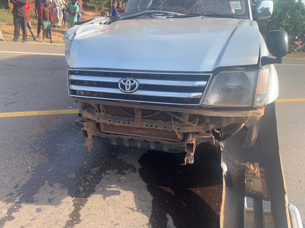 nbstv's tweet photo. Over 50 UPDF veterans have been involved in an accident along Tirinyi road this afternoon. Twenty have sustained injuries in the accident that involved a UPDF TATA truck number H4DF2318 and a Prado TX number UBC 391D at Nabiswa village, Kibuku District.

#NBSUpdates https://t.co/pQS38V7BCH