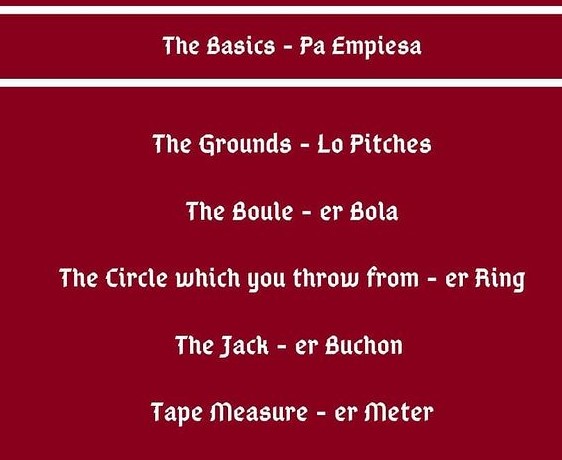 InfoGibraltar's tweet photo. Oye, illo, eres más de inglés y no sabes la jerga para jugar a la #petanca en #Gibraltar.
No worries, la asociación yanita te enseña el vocabulario básico, anda que no @GibraltarPetan1 https://t.co/sZ1ANVMuXw #Yanito https://t.co/0uewPCMRNM