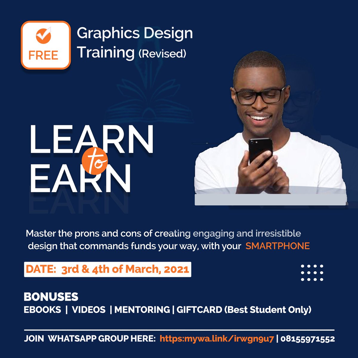 IsaiahTimilehi1's tweet photo. @adetunji_01 Hey friend😍🥳
I got an offer for you💃🏻🕺🏻
🎯Are you creative/innovative?
🎯Have you wondered how your can convert your creativness into awesome designs?

Make use of the link below to indicate interest...
https://t.co/ZXDhbI9fbf https://t.co/a0suGnjsUG