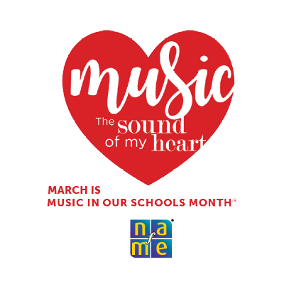 MsNuttingMusic's tweet photo. Happy Music In Our Schools Month! Every March we celebrate the importance of music education in schools. This year, our music programs could not be more important! How will you celebrate your music education this month? #MIOSM #MusicTheSoundOfMyHeart https://t.co/ytWN4sm1S0