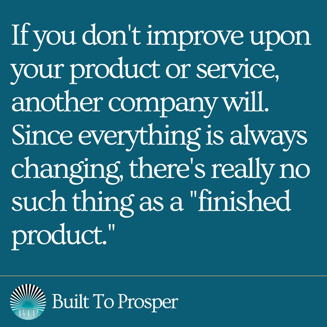 BuiltToProsper's tweet photo. The survival of every business depends upon it ability to do what most entrepreneurs fear - CHANGE.
#BuiltToProsper #CEORoundtable https://t.co/U6xKDuhe0R