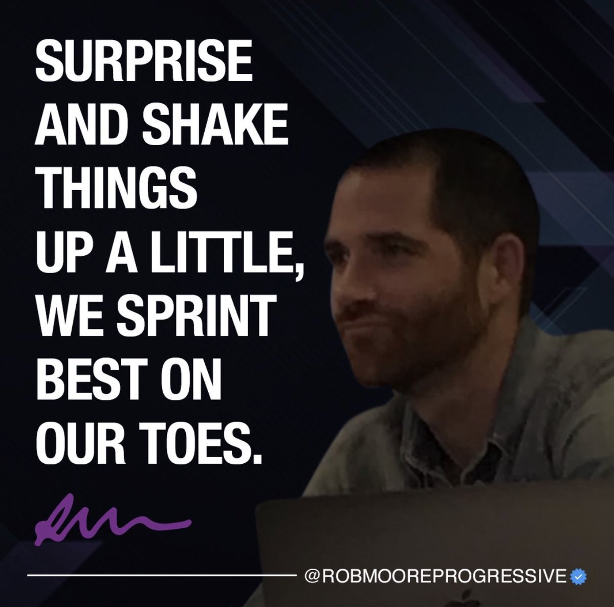 robprogressive's tweet image. You are never to old to reinvent yourself #DailyRobism