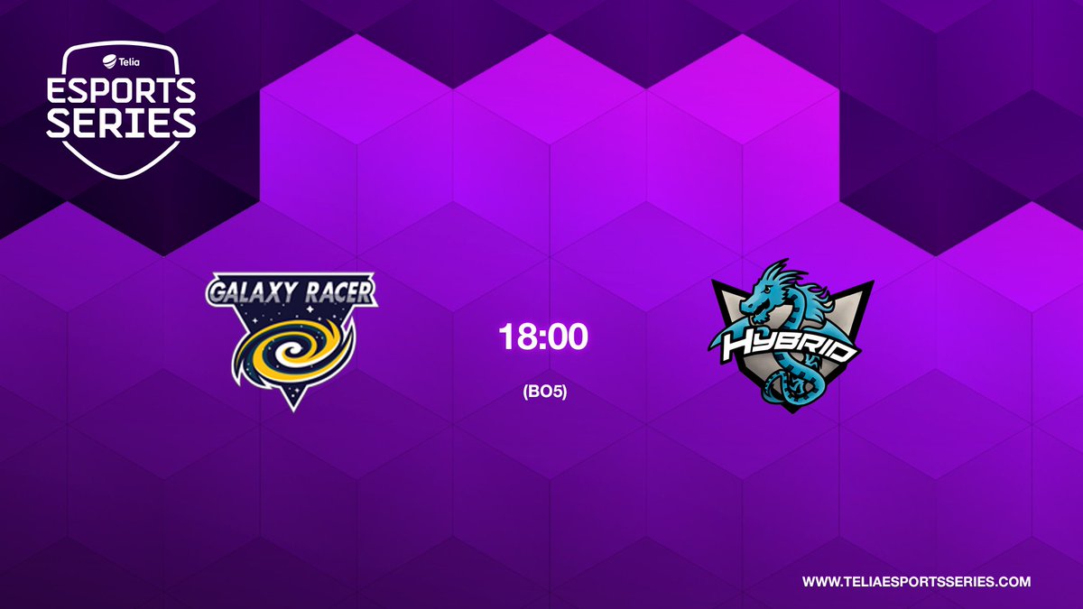 [🇸🇪]

It all comes down to this! One match, two teams. Only one can win it all! 🏆

ℹ️BO5
🕕18:00 CET
🆚<a href="/GalaxyRacerDxb/">Galaxy Racer</a> // <a href="/HybridGGesports/">Hybrid Esports</a> 
📺twitch.tv/telia_lol_swe

#risetothetop #esports #TeliaGG