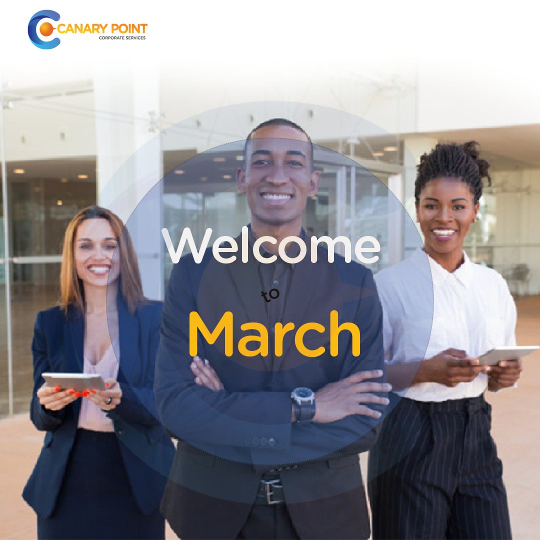 Happy New Month!!!
Let's embrace the New Month with enthusiasm.

Wishing everyone a great couple of weeks ahead filled with achievements.

#Canarypoint #HappyNewMonth  #March2021 #1stMarch  #Financial #with400k #MarchForErica #mondaythoughts