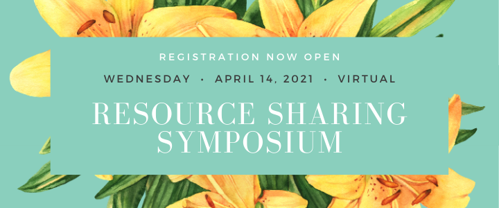 cdlc28's tweet photo. Save the Date for the 2021 Resource Sharing Symposium https://t.co/rWJQuQWIBG https://t.co/jlVX516UqY