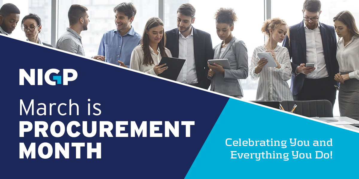 This month is all about you...and the extraordinary work you do today and every day. Thank you for your resilience and for making what seemed impossible, possible. We are so proud of you and this amazing profession. #nigpprocurementmonth nigp.org/procurement-mo…