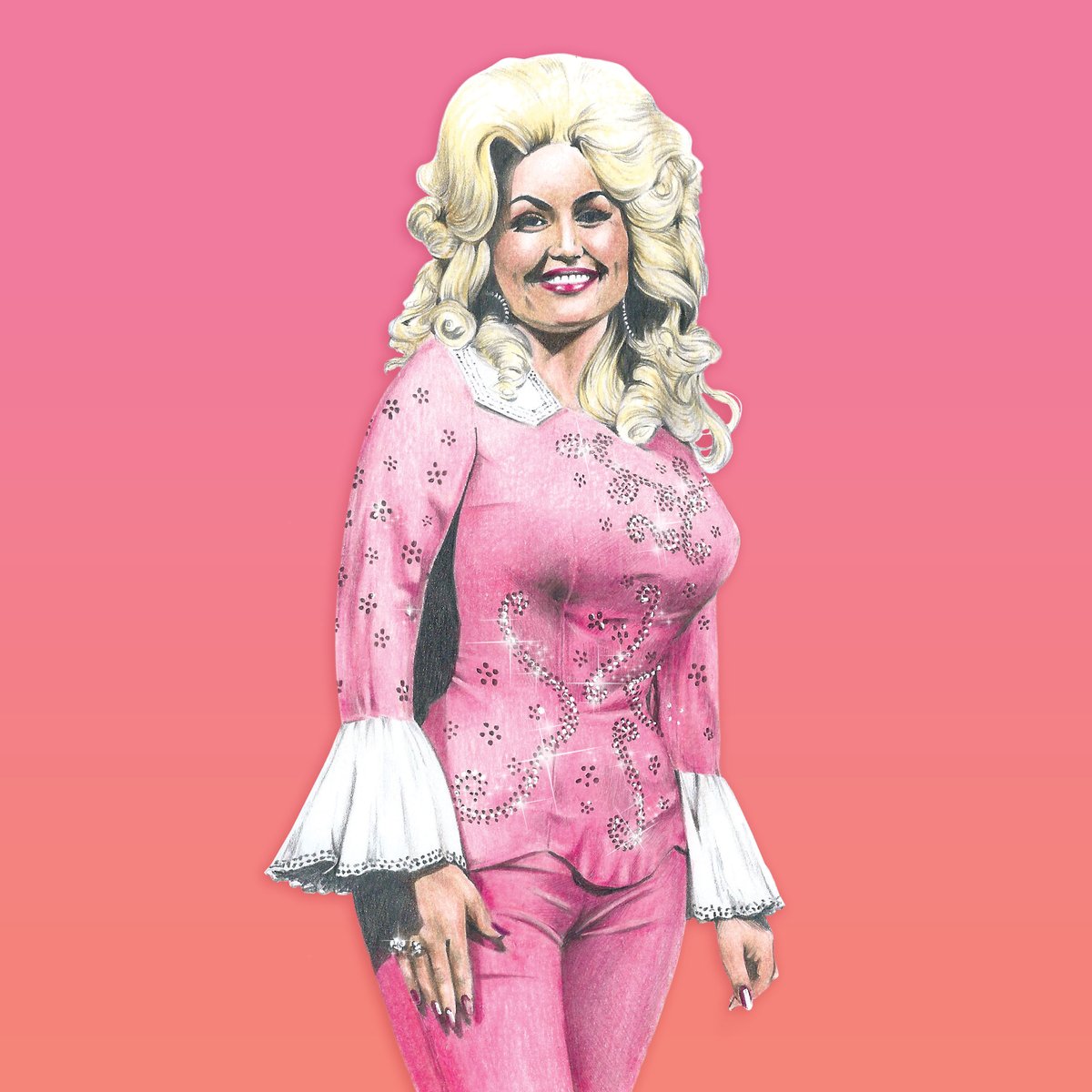 MacKomicsStudio's tweet photo. Today is the first day of an exciting collaboration with London Illustrator @amyhoodillustration. Celebrate International Women's Day 2021.

Dolly Parton- American singer, songwriter, multi-instrumentalist, actress, author, businesswoman, and humanitarian.
#IWD2021 https://t.co/jWSPQolcL1