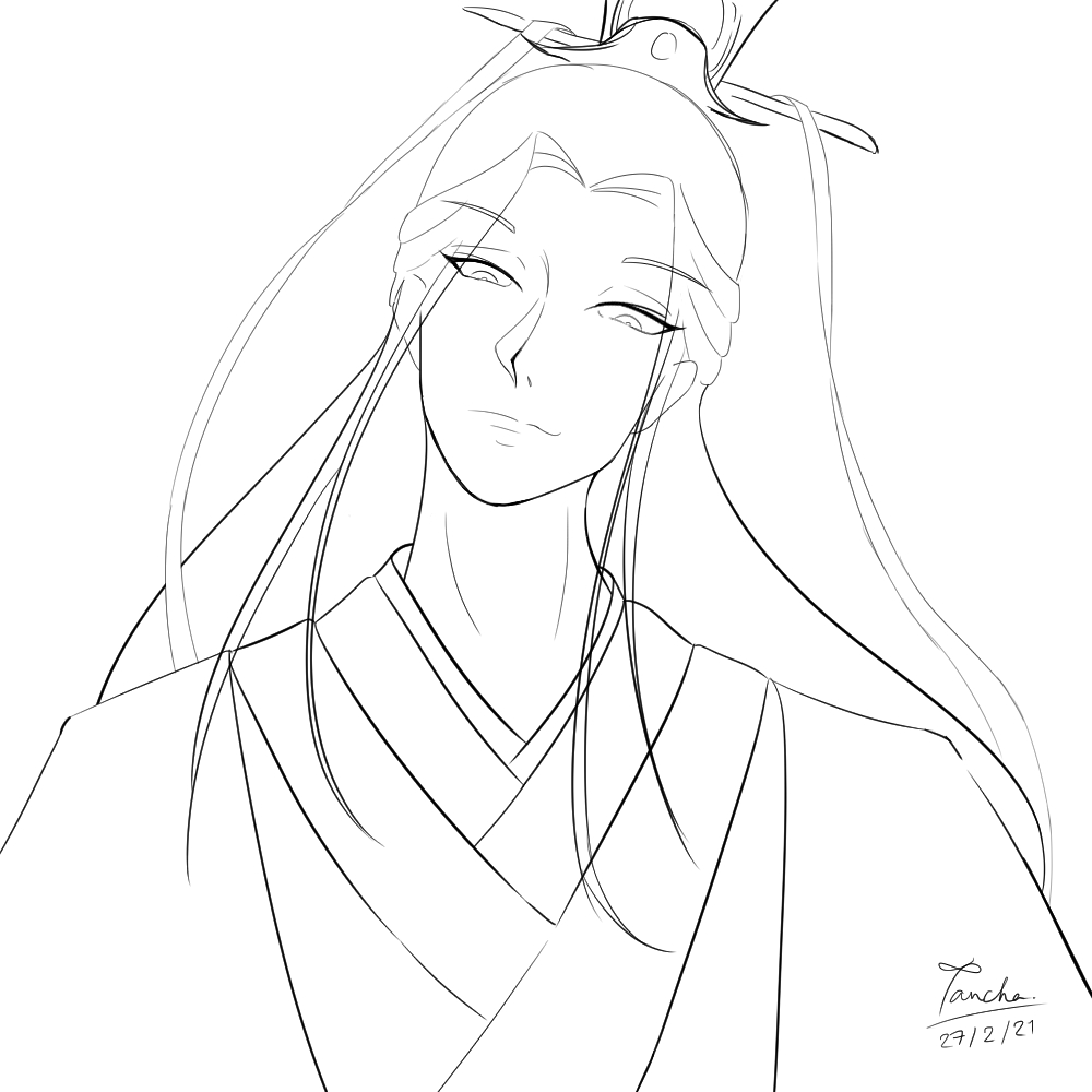 tanchatori's tweet photo. feel free to color it 🙂❤️
#人渣反派自救系统 #svsss #ScumVillainsSelfSavingSystem  #ตัวร้ายอย่างข้าจะหนีเอาตัวรอดอย่างไรดี #lineart https://t.co/KldYgdqHR3