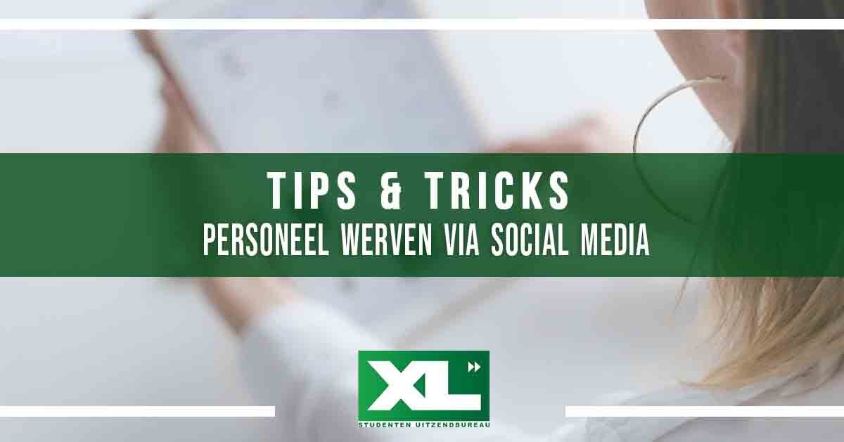 xluitzendbureau's tweet photo. Bent u benieuwd hoe u het beste via social media personeel kunt werven?

Lees dan snel verder op: https://t.co/5lV85pTjYK

#XLblog #personeel #socialmedia #tips https://t.co/Cc3DMpYYCu