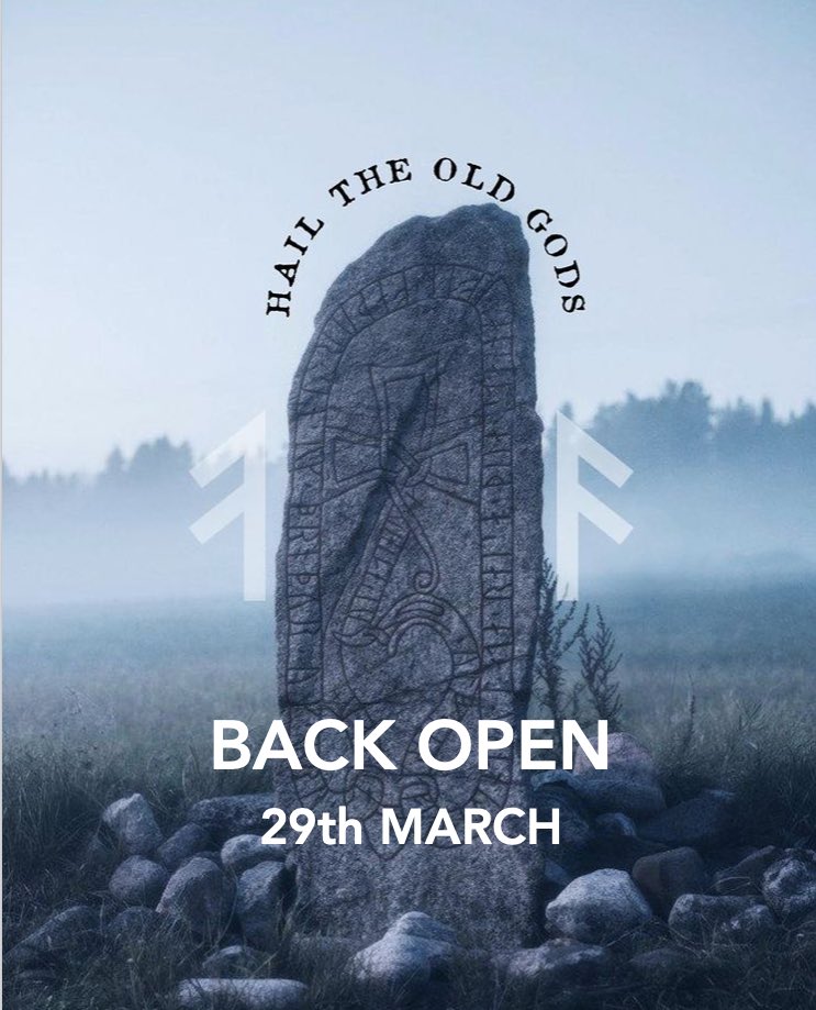 Hi everyone. We literally can’t wait to get going again at the end of the month. Us Vikings don’t like sitting still for long. #HerefordHour