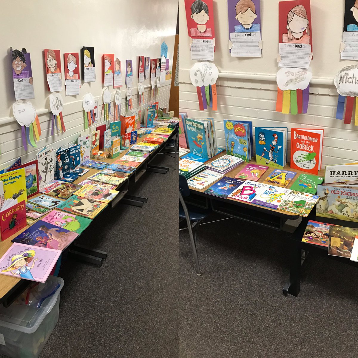 All students at Tuttle get a free book to start their day! Kickoff reading week!  #tuttlereads