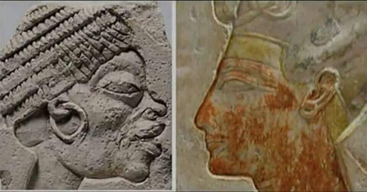 A Black Nubian who became an Egyptian Royalty as he proved loyal to king Thutmose IV, maiherpri who was buried in the valley of the kings.They did not portray him in Reddish brown, they did in BLACK.