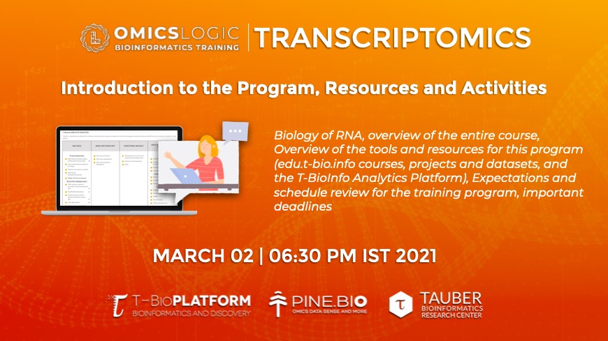 OmicsLogic's tweet photo. We are looking forward to starting a 2 month long online training program on RNA-seq data analysis. 

Complete your registration to be part of the program: https://t.co/fHwaIqoQqS

#ngs #programresources #rnaseq #omicslogic #learnwithpine https://t.co/kdvl4pMDcp
