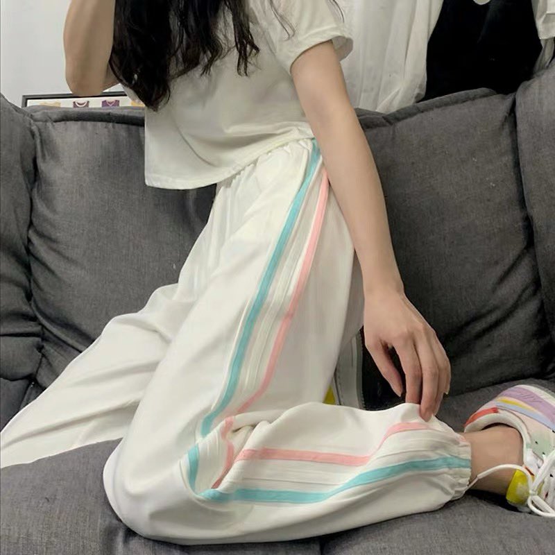 Peepinkshop's tweet image. PREกางเกงวอร์มแถบพาสเทลใส่สบายผ้าใยสังเคราะห์ค้าบ มี2สี ขาว-ดำ ไซส์M-2XL

🏖ตัวละ 155฿ ซื้อ2ตัวขึ้นไปตัวละ 150฿✨

รี+ฟอล สุ่มแจกฟรีวันปิดรับค่า🔥

สั่งซื้อเมนชั่น| Dm| Line @890uznoj