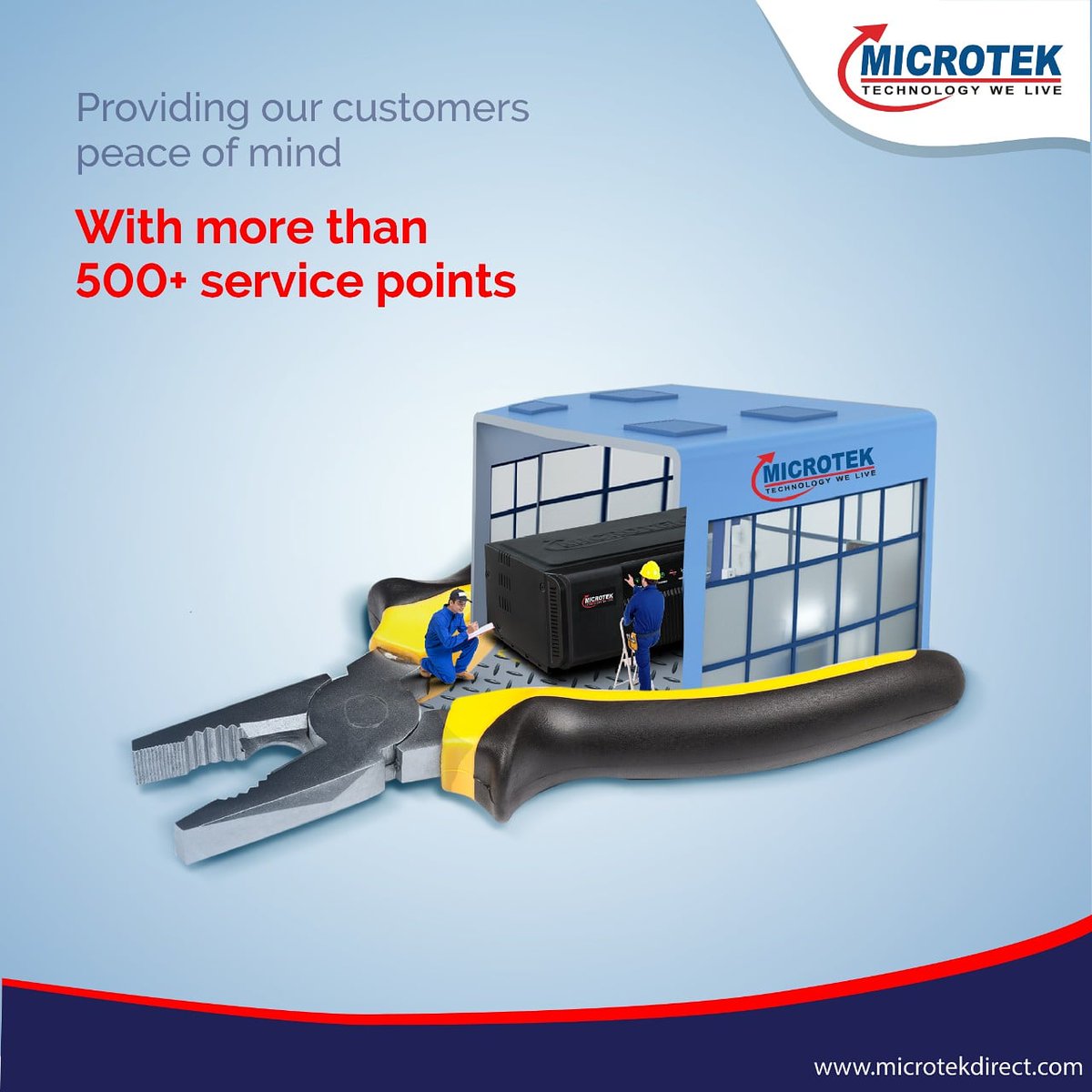 MicrotekOfcl's tweet photo. Microtek is happy to serve its 120+ million customers with more than 500+ service points across India. To reach our nearest service point, click on below link: https://t.co/f1B0KX4PwA

#MicrotekInternational #TechnologyWeLive #HappyCustomers #ContactUs #ServiceCenters #LocateUs https://t.co/EPodC5aF3r