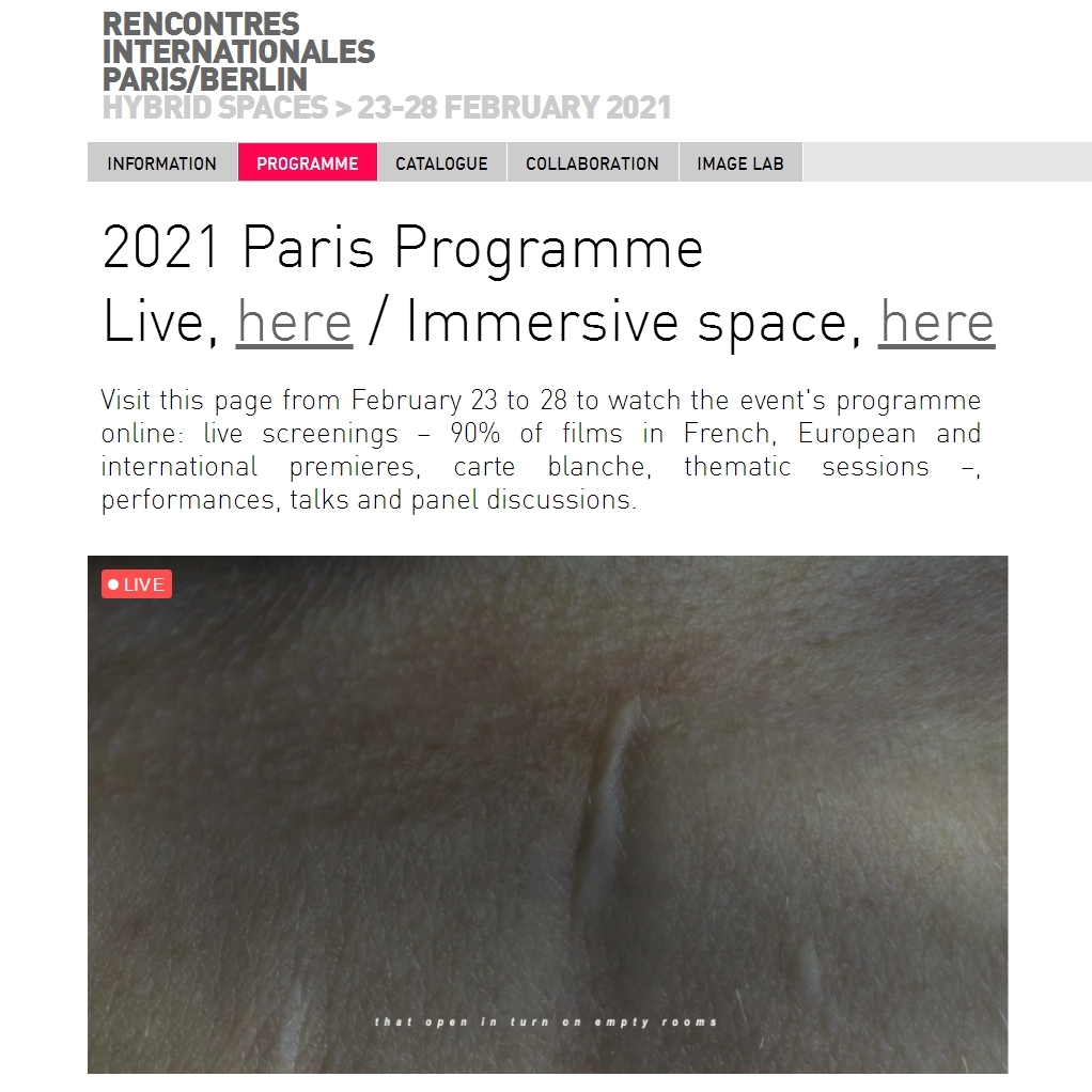 ipcollectivee's tweet photo. _ #QueerLandscapes | Segues from Endless dir. #WojciechPus
live online from the #Louvre auditorium @MuseeLouvre Feb 26th
#RENCONTRESINTERNATIONALES 2021
@ripbm 
| pat dudek / milkbaby

#EndlessTheMovie #filmfestival #film #cinematography #performance #gender #LGBTQ #museedulouvre https://t.co/bQyeXd955E