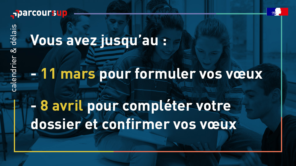 Parcoursup Pour Les Eleves De Terminale Vous Pourrez Confirmer Vos Vœux Une Fois Que Votre Lycee Aura Renseigne Vos Bulletins Scolaires Dans Votre Dossier Twitter Parcoursup Pour Les Eleves De Terminale Vous Pourrez Confirmer Vos Vœux Une Fois Que Votre Lycee Aura Renseigne Vos Bulletins Scolaires Dans Votre Dossier Twitter