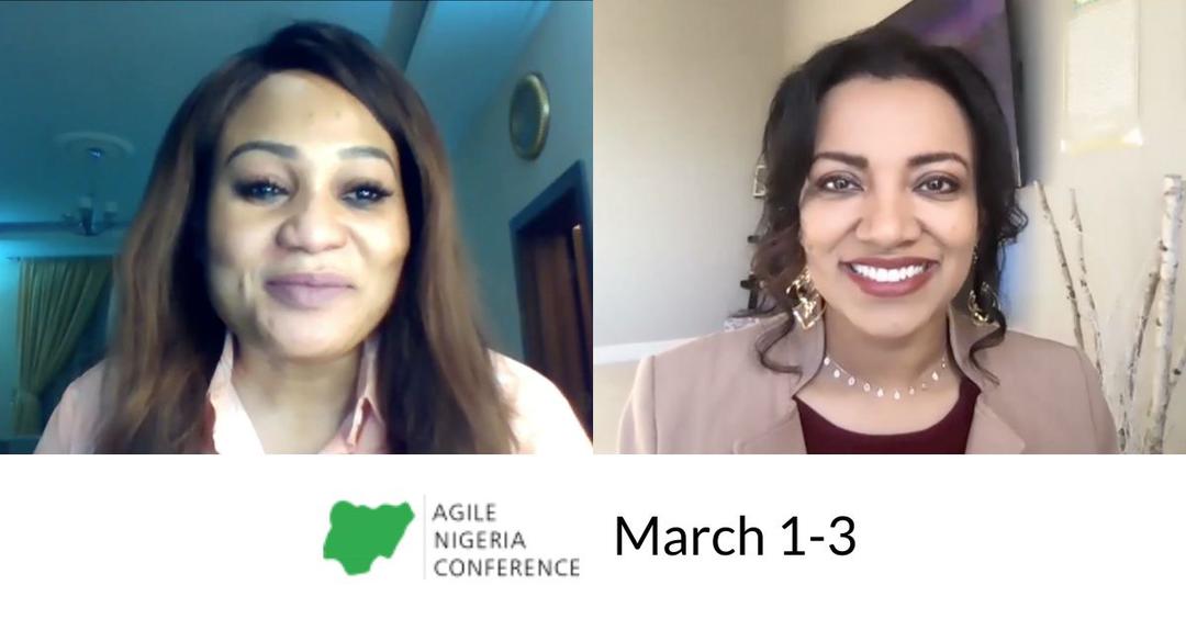 theagileadvisor's tweet photo. Our ongoing session with @sallyelatta 

AGILITY HEALTH: HOW TO LEARN, MEASURE AND GROW @ SCALE.

You can still get your tickets and don’t miss this opportunity.

Thank you @sallyelatta  for this wonderful session.

#agilenigeriaconference2021 https://t.co/N4biCH0kG0