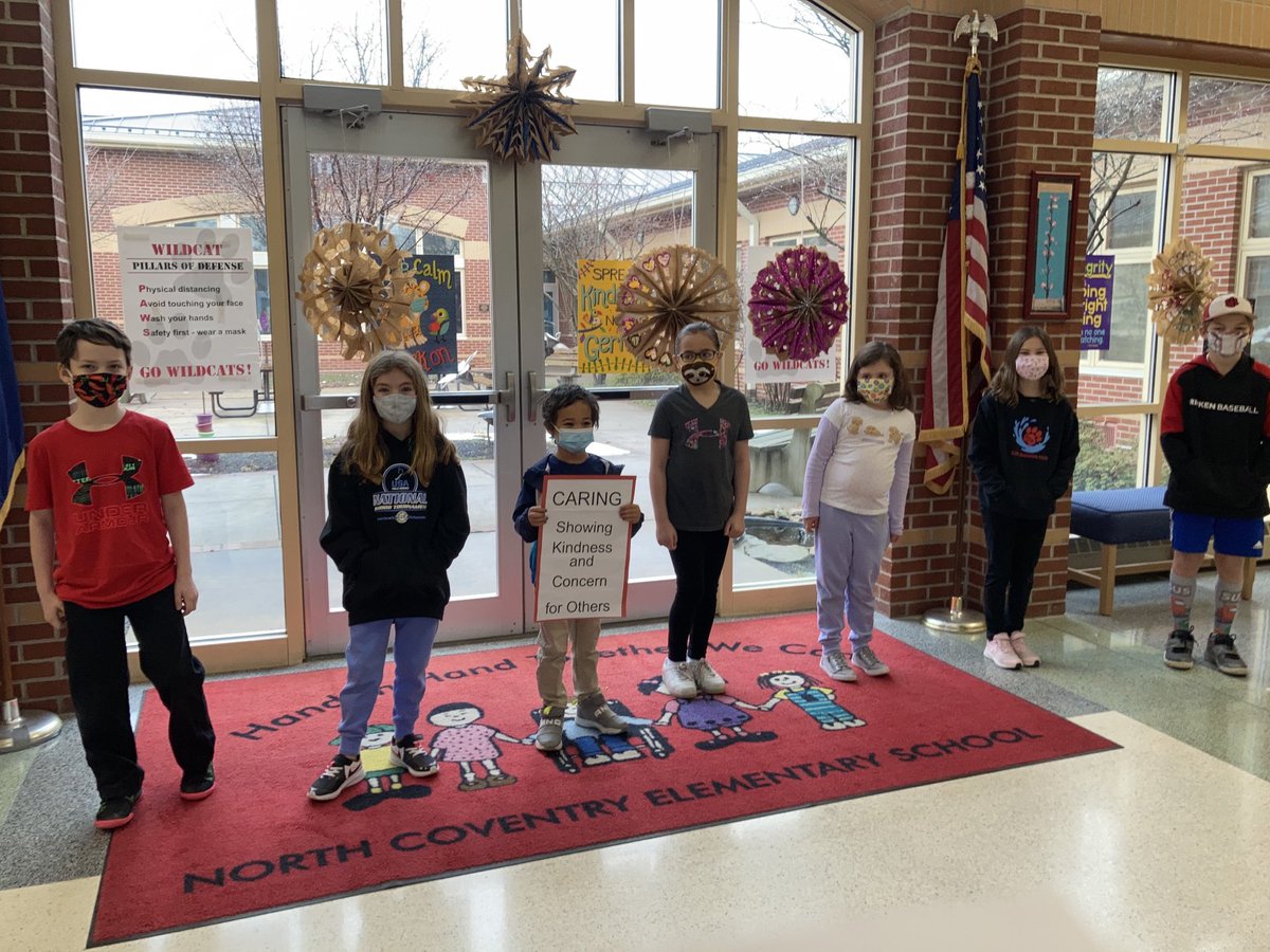 #OJR #NCSTRONG More caring kids at North Coventry Elementary School!