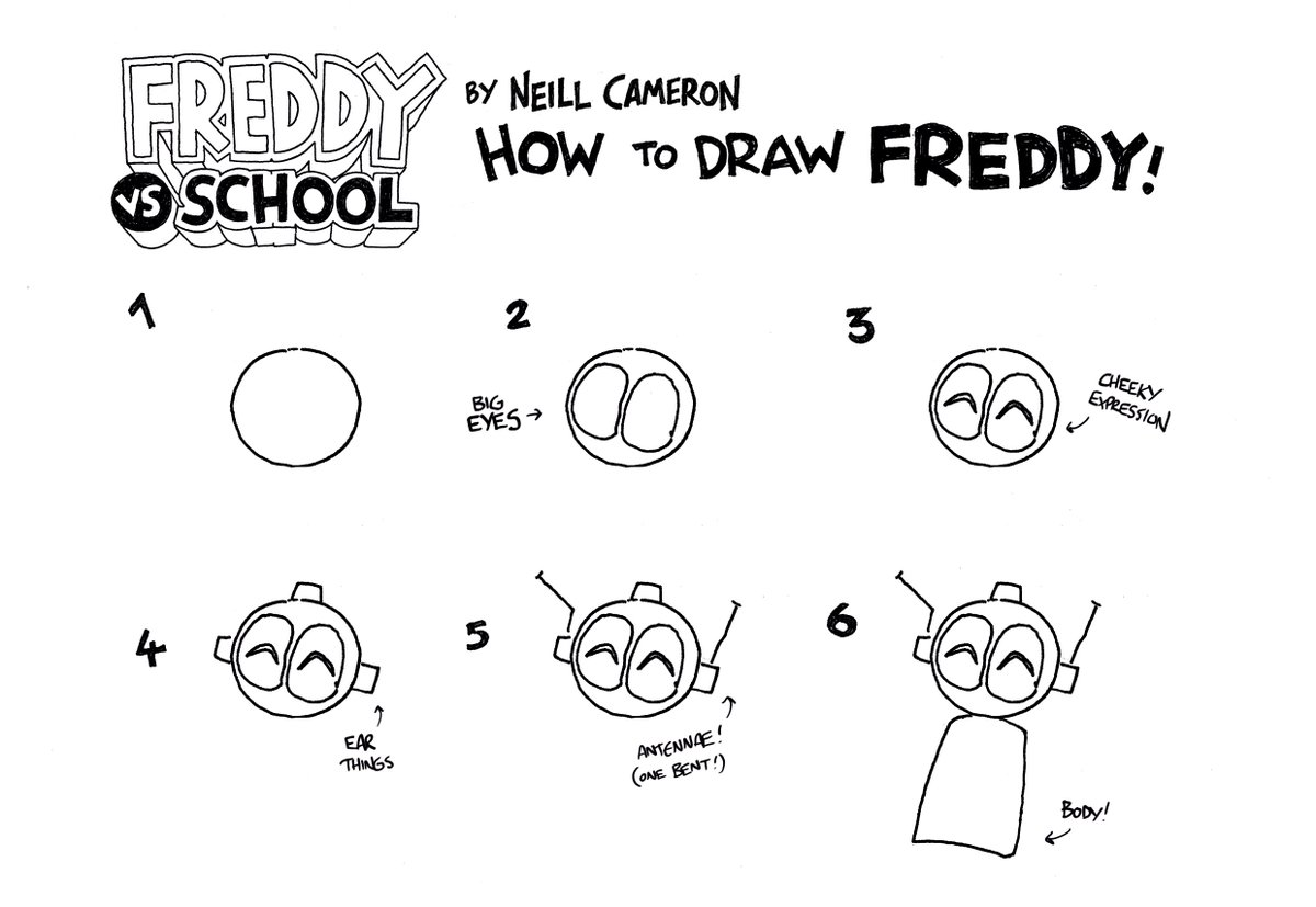 Happy World Book Day... Week? I made some activity sheets showing you how to draw Freddy from #freddyvsschool, and make your own comics, and fun stuff like that! Check them out over on <a href="/ComicsClubBLOG/">Comics Club</a>!  comicsclub.blog/2021/03/01/fre…