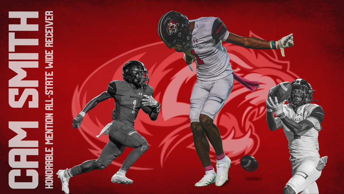 BengalLifestyle's tweet photo. Congratulations to @iamcamsmith on being named to the 2020-2021 Texas Sportswriters Association's Class 6A All-State Honorable Mention Football Team! https://t.co/WmF9xn6vcP
