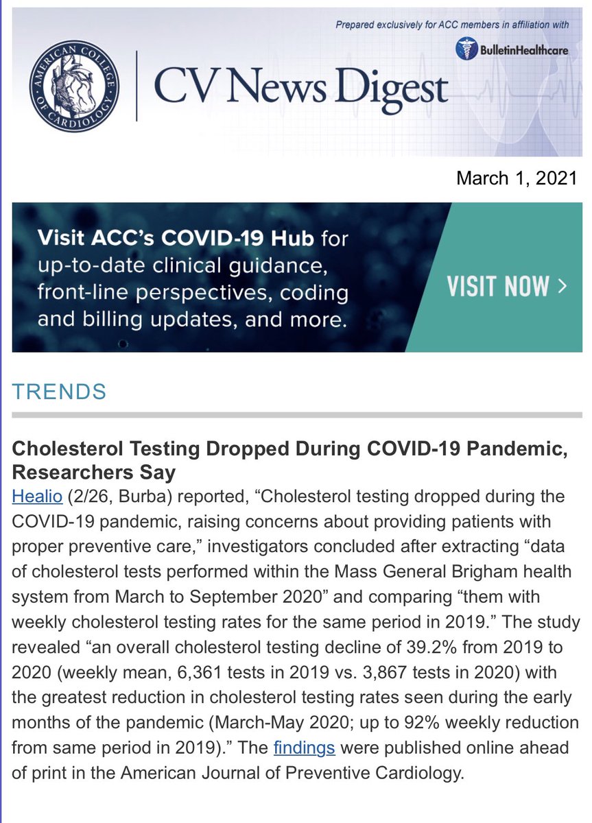 esradgumuser's tweet photo. Thank you @ACCinTouch for highlighting the importance of preventative care during the #COVID19 pandemic @mchonig @pnatarajanmd @phoebe_finneran @mghmedres https://t.co/lhZZKqN2M8