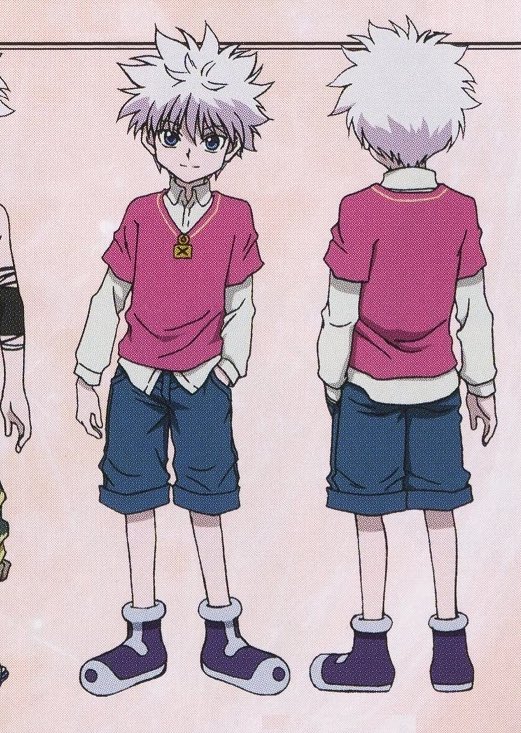 gon was wearing that basic ass fit everyday meanwhile my boi killua had DRI...