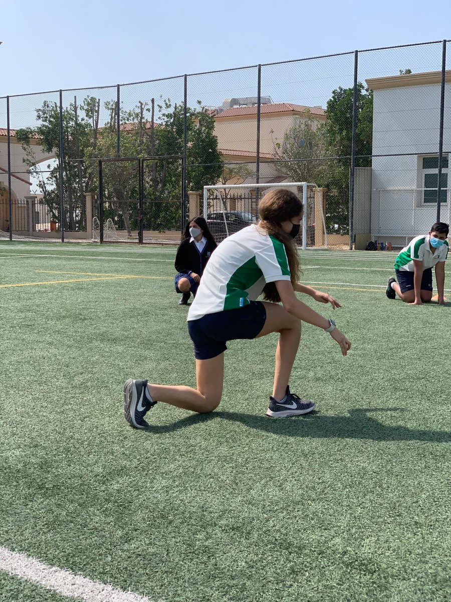 BCAbuDhabi's tweet photo. Practical PE finally returned to Brighton College Abu Dhabi this week! Pupils were so excited to head out to the sports field to enjoy socially distanced, low-intensity athletic activity!
#BCADSport #BCADWellBeing #BrightonCollegeAD https://t.co/gNrryW0Cs7