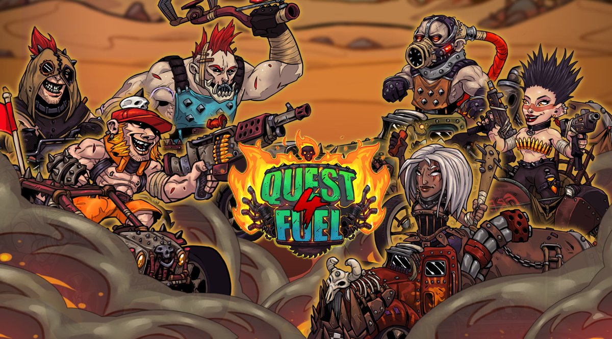 📢The Server Update is out 📢 

- New Journeys (with new Trait Chests)
- New Achievements
- The Sand Slayers Events starts this Friday with Bulletgirl 🔫
- The Global Launch (with New Characters) is coming very soon!

Android: play.google.com/store/apps/det…

iOS: apps.apple.com/us/app/quest-4…