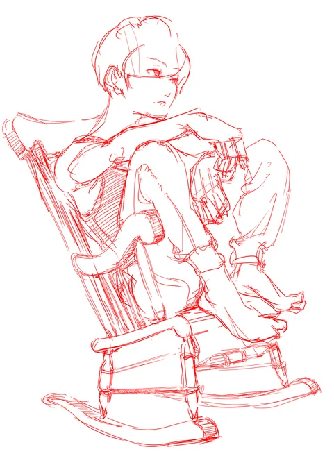 4日目 #模写 #練習 #男の子  