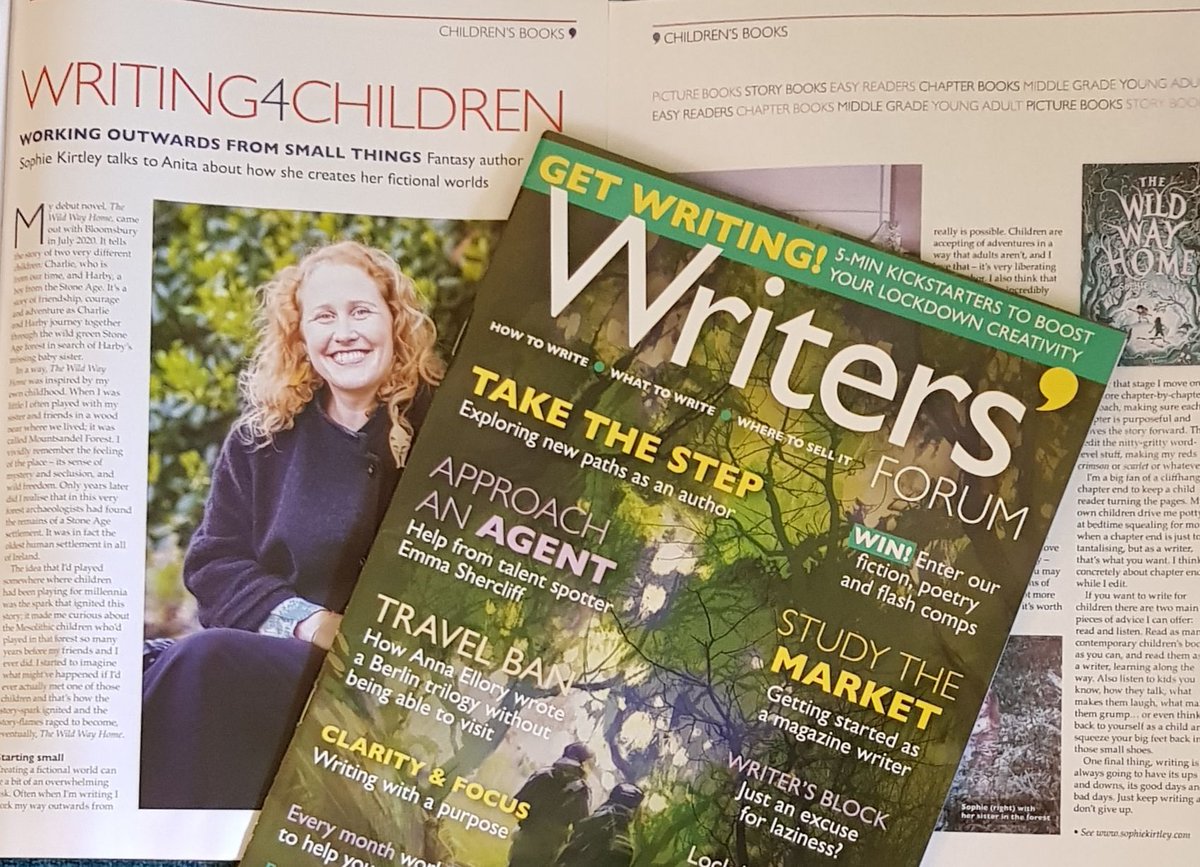 amloughrey's tweet photo. Read all about my interview with children's author Sophie Kirtley in today's blog post https://t.co/LWGhsKPVfo @KirtleySophie @Writers_Forum @BloomsburyBooks #kidlit #writing4children #writingtips #childrensbooks #bookreviews #middlegradebooks #WildWayHome https://t.co/gxeulblzpl