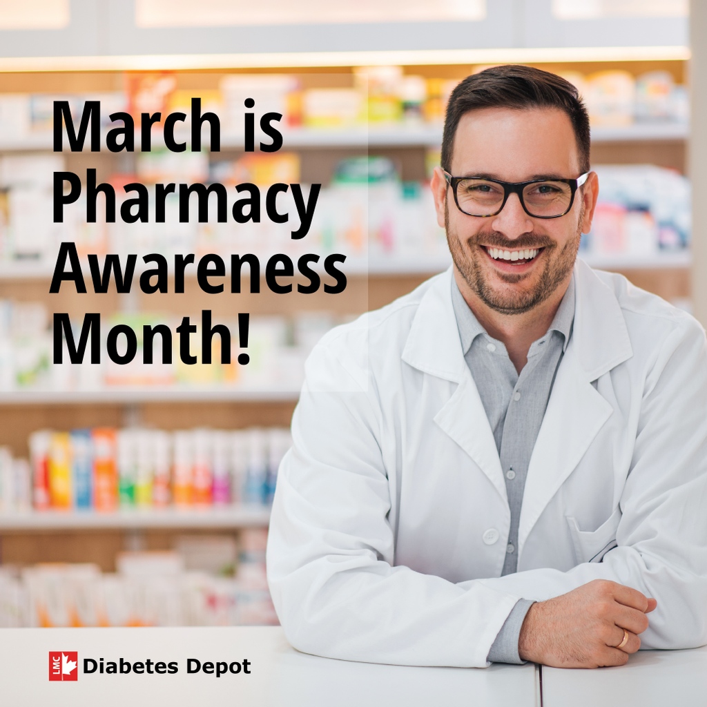 March is #PharmacyAwarenessMonth! The Diabetes Depot #pharmacists are #CertifiedDiabetesEducators and are here to help with your medication questions and concerns.  info@diabetesdepot.ca #InsulinPumps #Type1Diabetes

diabetesdepot.ca
