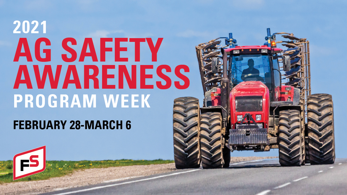 FSCooperatives's tweet photo. Planting season is near. Be sure to give tractors plenty of room to operate. Be aware of potential wide turns and travel in both lanes in order to get to work. #DrivingSafetyHome #ASAP21 #USAgCenters @FarmBureau https://t.co/xRsL4yWztF