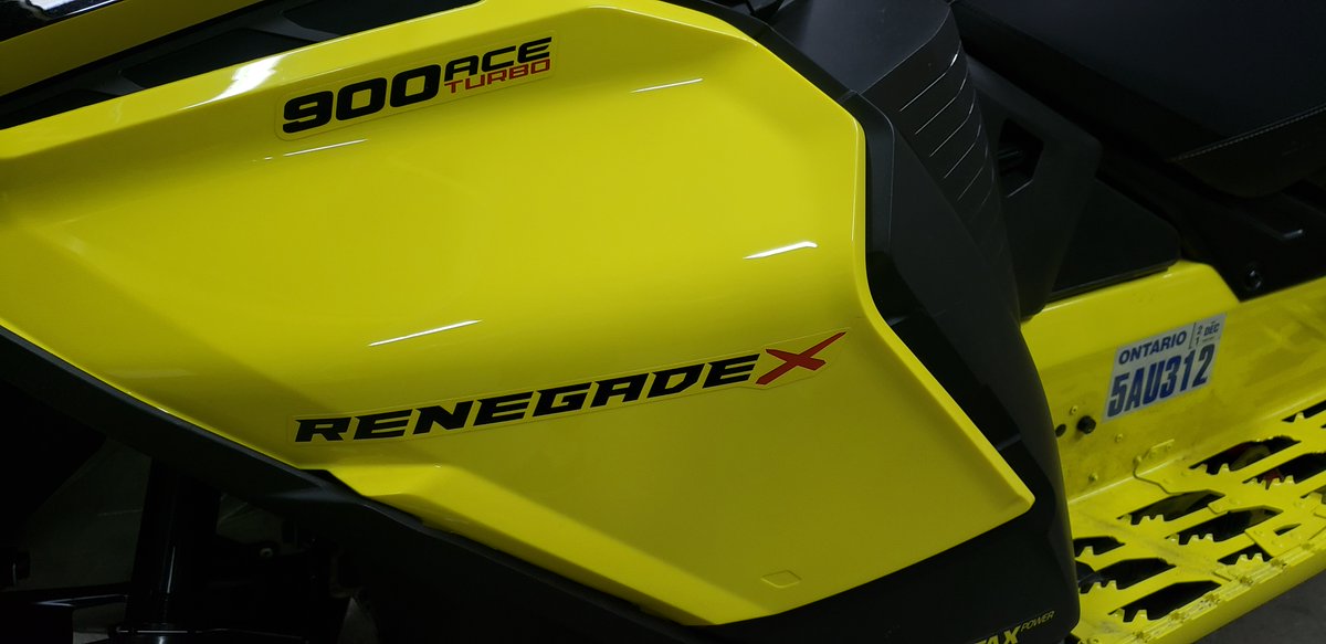 MaximumPowerSp's tweet photo. $18,399 
2021 Renegade X 900 ACE Turbo E.S. w/ Adj. Pkg, Ice Ripper XT 1.5"
**COMES WITH MIRRORS, 1+1 SEAT, BACKREST, GAS CADDY**
What a deal!!

613-632-2114

#thatskidoofeeling #skidoo #MaximumPowersports https://t.co/yIN0yJbCVL