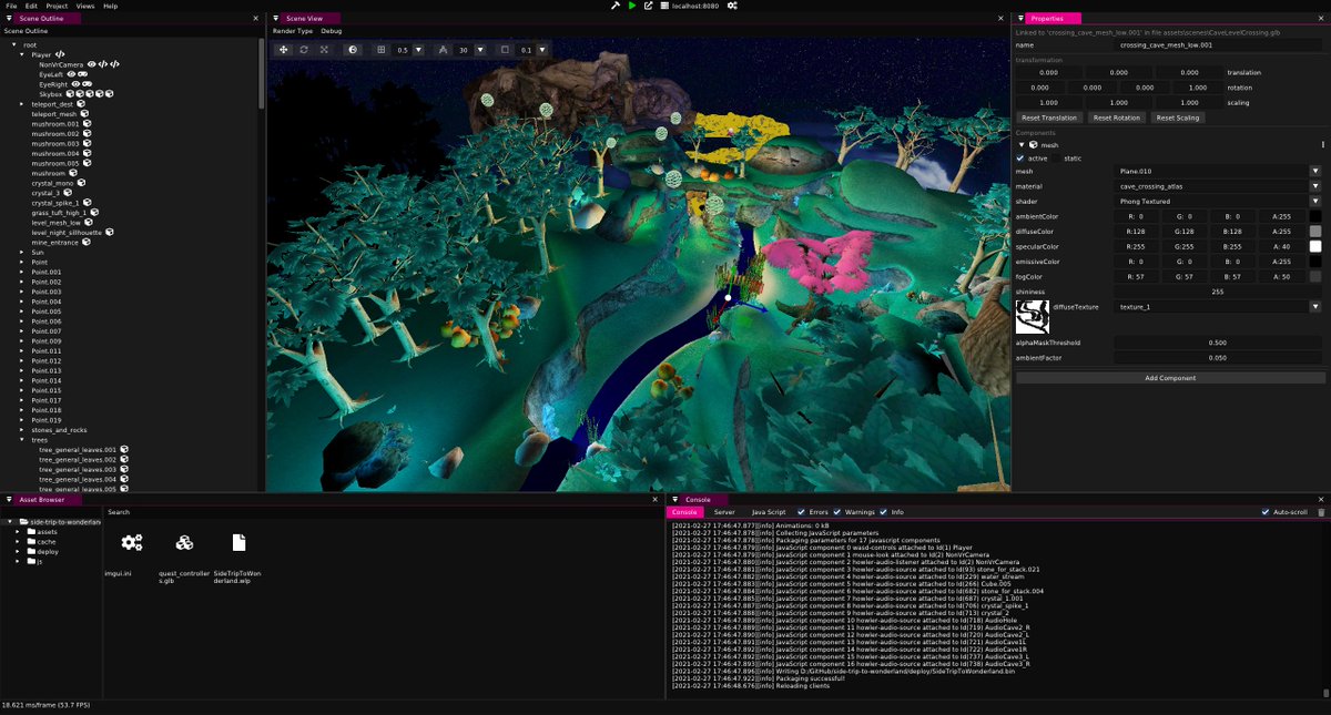 Good Morning Web3 🌅 (@gmw3_) on Twitter photo WebXR platform Wonderland Engine moves to a free, royalty-based model <a href="/WebXREngine/">Wonderland Engine</a> - bit.ly/3uKZ8CQ WebXR platform Wonderland Engine moves to a free, royalty-based model <a href="/WebXREngine/">Wonderland Engine</a> - bit.ly/3uKZ8CQ